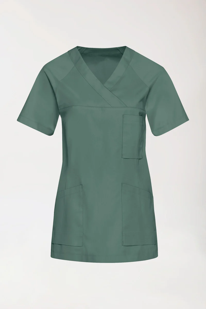 front_still_damen-schlupfkasack-dunkelgruen-128286-633_1 Ženska slip-on tunika CORE - Slika 1