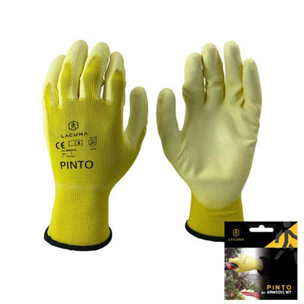 6PINTOYLWT_rukavice_spremazom_zute Rukavice s PU premazom PINTO - Slika 8