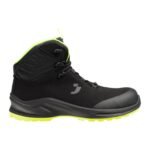 Zaštitna cipela visoka Safety Jogger MODULO S3S MID, crna (BLK) – bočni prikaz