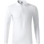 Malfini Pique Polo LS 221 – White