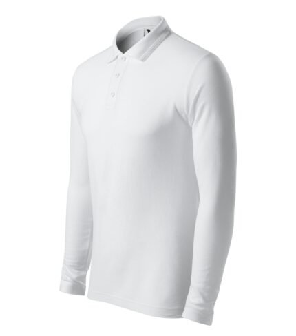 Malfini Pique Polo LS 221 – White