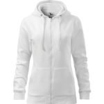 Malfini Trendy Zipper 411 – White