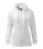 Malfini Trendy Zipper 411 – White