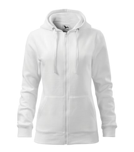 Malfini Trendy Zipper 411 – White