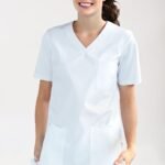 Ženska slip-on tunika Stretch – Bijela